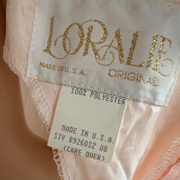 Vintage Coquette Cowl Neck Midi Dress Evening Wear Balletcore Romantic Soft Girl - Picture 5 of 7